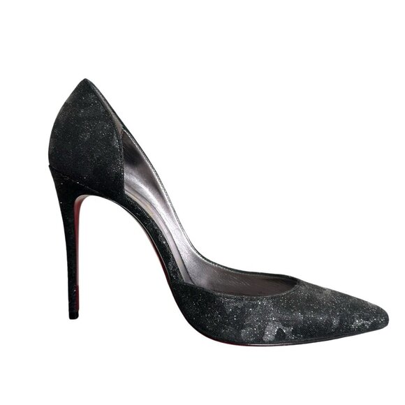 Christian Louboutin Leopard Black Heels - Picture 8 of 12